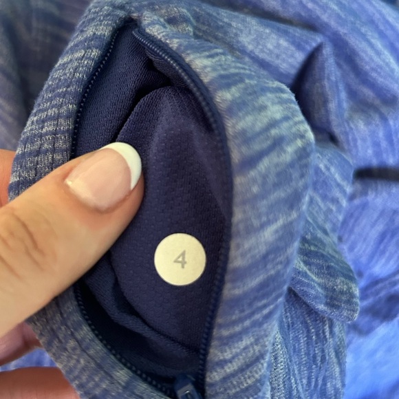 Blue Lululemon Quarter Zip - Picture 4 of 4